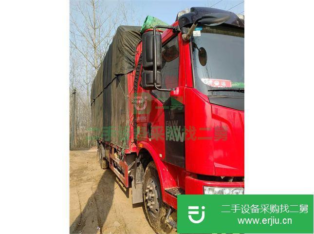 河南出售二手一汽解放J6前二后四載貨車