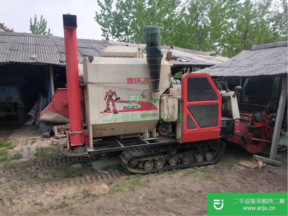 江蘇出售二手雷沃RG40收割機