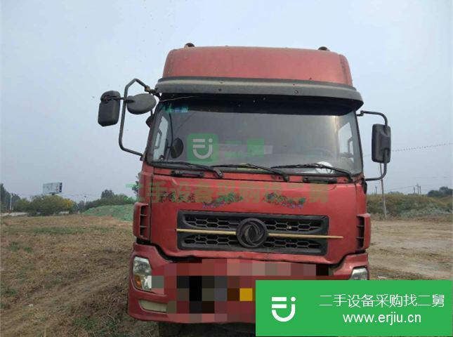 河北出售二手東風天龍倉欄半掛車