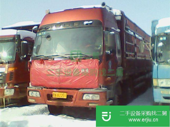 黑龍江出售二手福田前四后八載貨車
