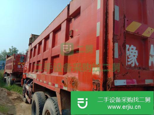 山東出售二手上汽紅巖自卸車