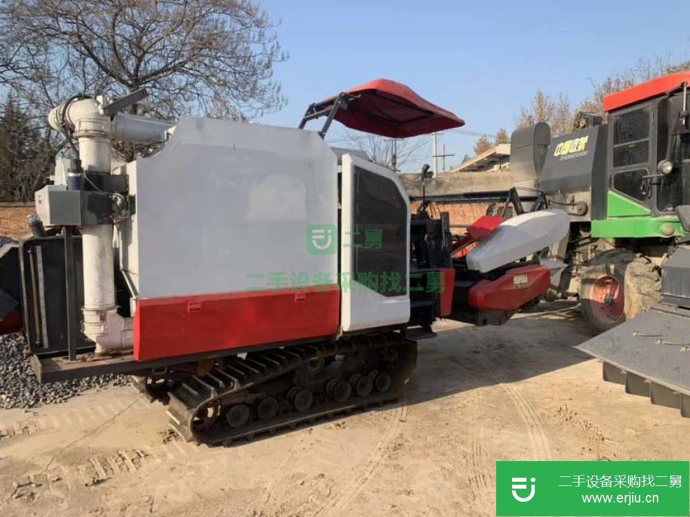 陜西出售二手東方紅4LZ-5履帶收割機(jī)