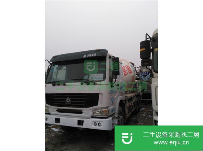 山東出售二手中國重汽混凝土攪拌車