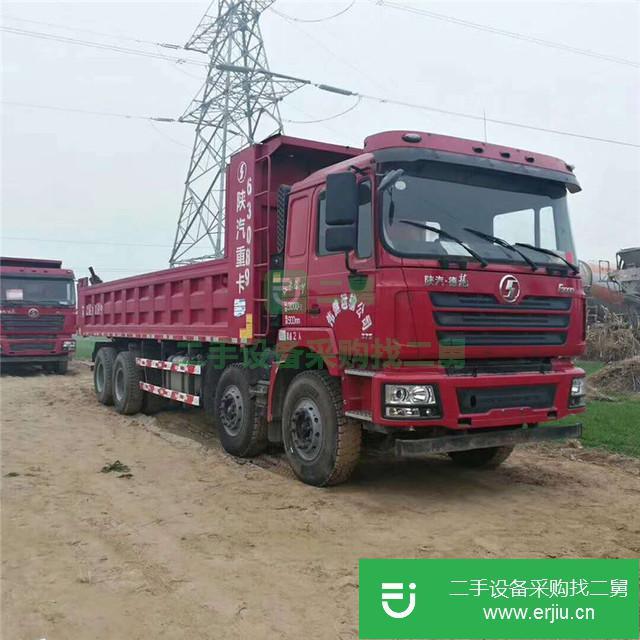 山東出售二手德龍后八輪自卸車