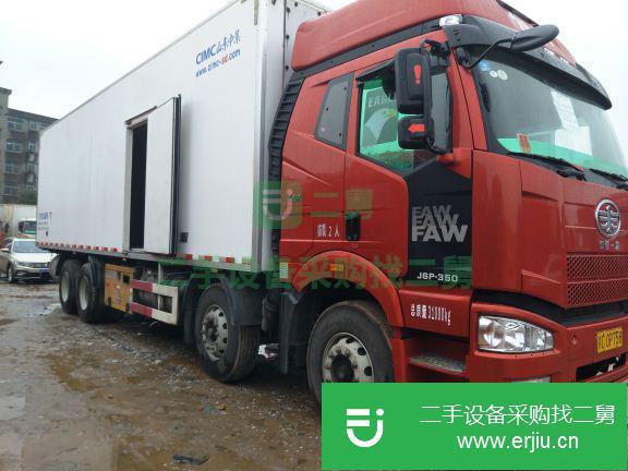 江西出售二手一汽解放冷藏車