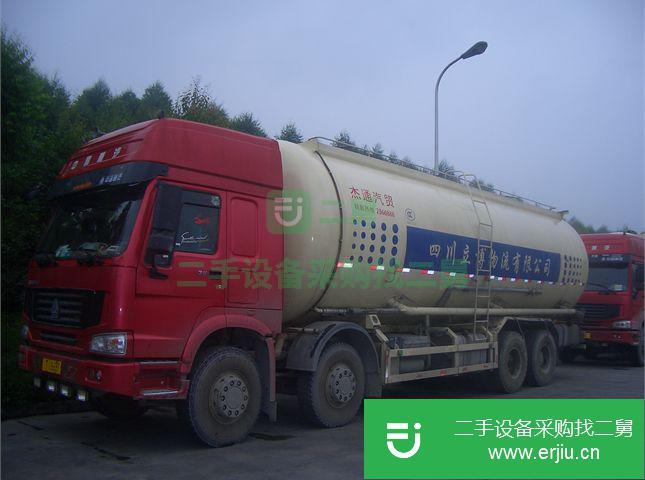 四川出售二手中集水泥罐車