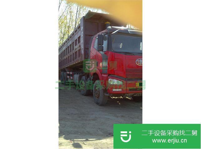 河北出售二手一汽解放J6前四后八自卸車