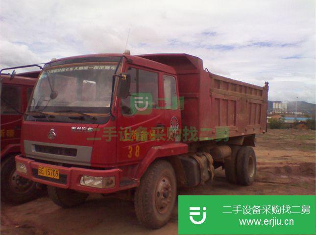 云南出售二手東風乘龍自卸車