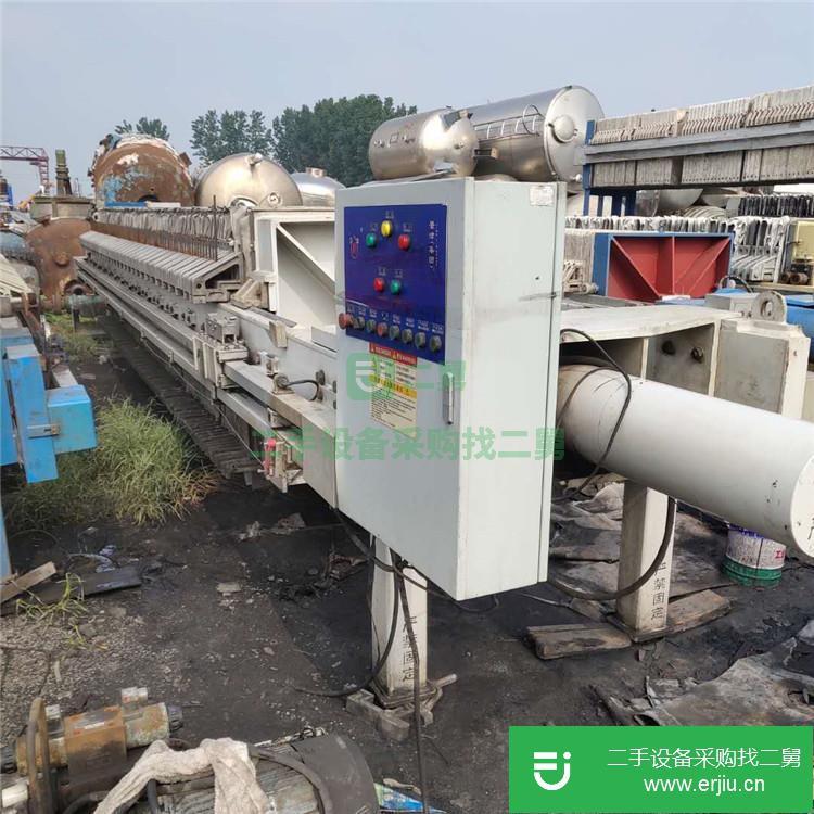 山東出售二手JC123板框壓濾機(jī)
