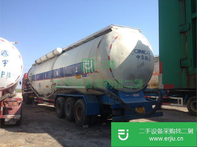 河北出售二手陜汽重卡粉粒物料車