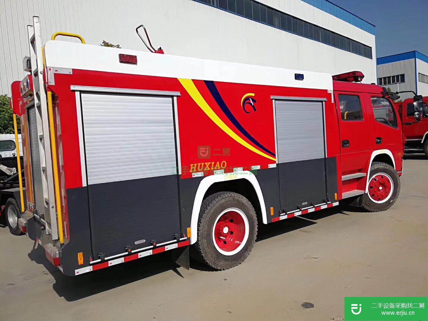 湖北出售二手東風多利卡3噸水罐消防車