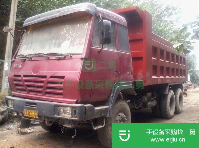 河南出售二手陜汽重卡前二后八自卸車
