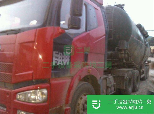 湖南出售二手一汽解放J6水泥罐裝車