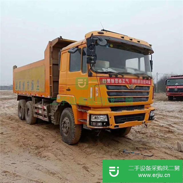 山東出售二手德龍后八輪自卸車