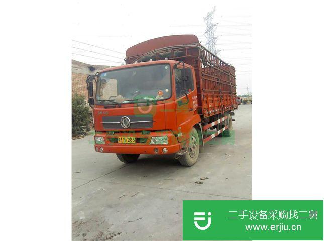 河南出售二手東風前二后四倉柵載貨車