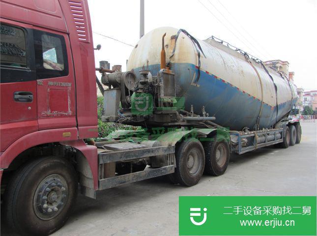 廣東出售二手歐曼二掛三水泥罐散裝車