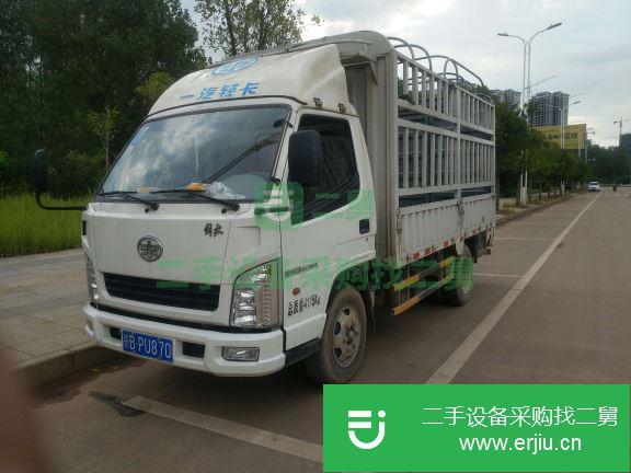 福建出售二手一汽解放前二后四廂式貨車