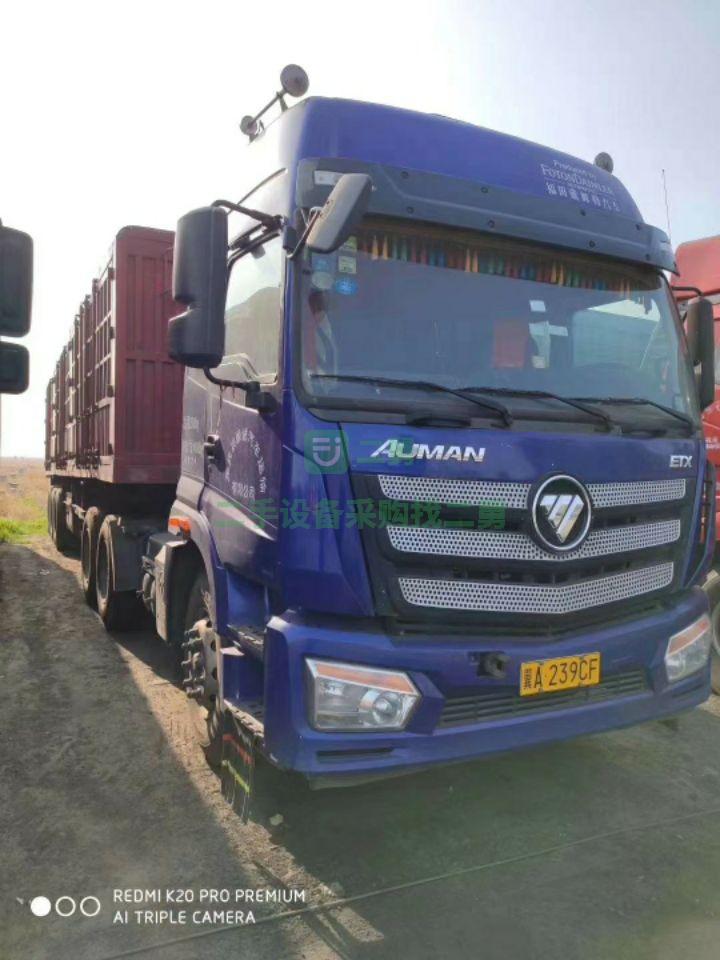 河北出售一年十個(gè)月，歐曼400雙驅(qū)，帶十一米掛車，車況極品，濰柴動(dòng)力牽引車