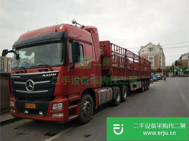 江蘇出售二手歐曼倉欄半掛車