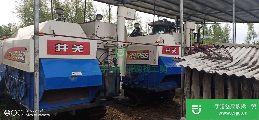 黑龍江出售二手聯合收割機