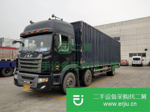 上海出售二手江淮前4后4廂式貨車