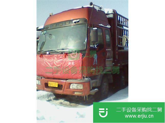 黑龍江出售二手福田前四后八載貨車