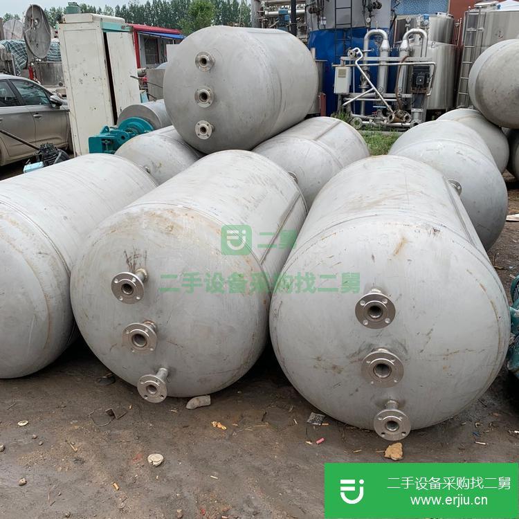 山東出售二手玻璃鋼儲罐30噸