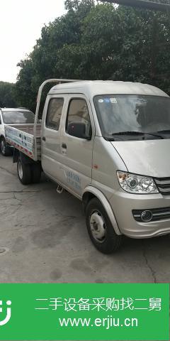 江蘇出售二手輕卡長(zhǎng)安跨越雙排欄板式貨車
