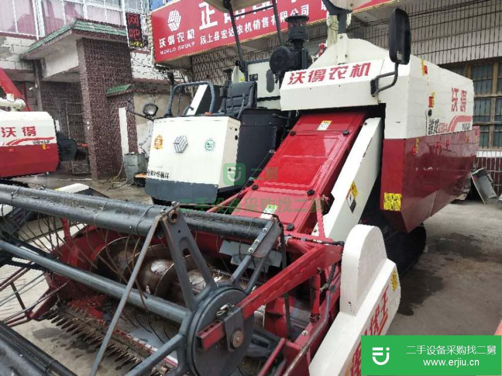 安徽出售二手沃得銳龍尊享版4LZ-6.0E履帶式全喂入聯(lián)合收割機(jī)