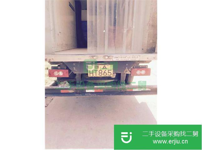 湖北出售二手福田中型廂式冷藏貨車