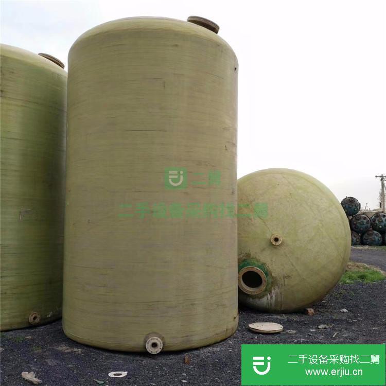山東出售二手10立方-60立方玻璃鋼儲罐