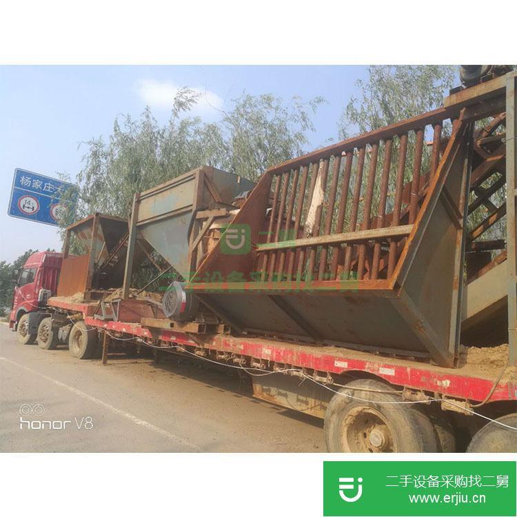山東出售二手輪式洗砂機