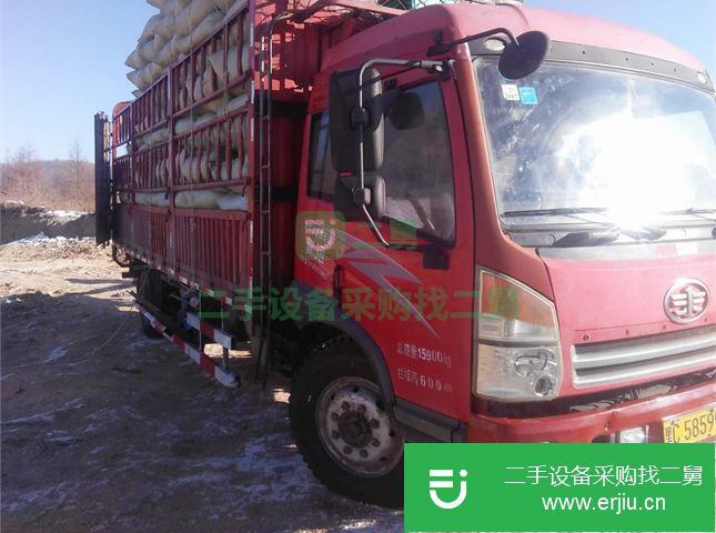 黑龍江出售二手青島解放載貨車
