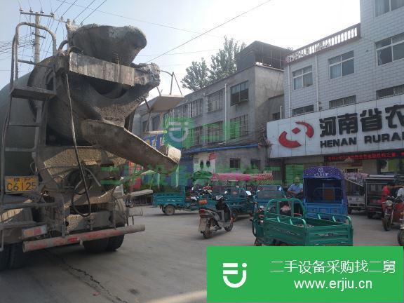 河南出售二手陜汽重卡混泥土攪拌車