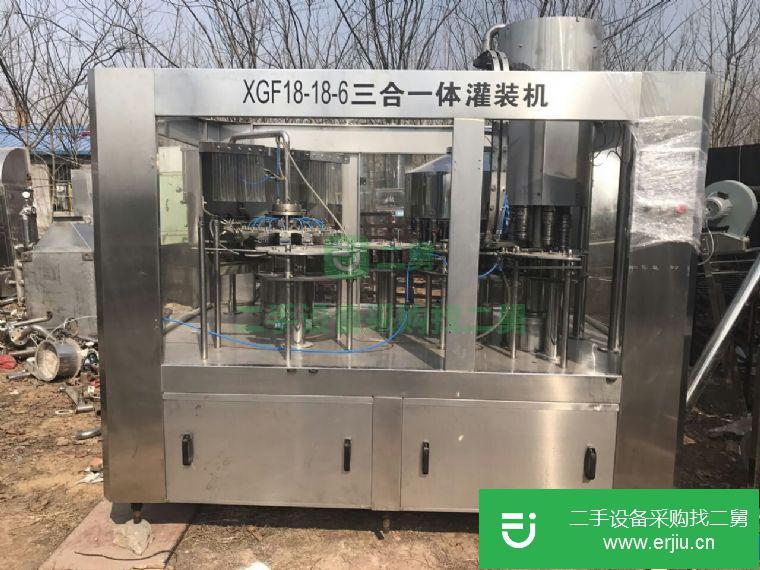 山東省出售二手三合一灌裝機(jī)