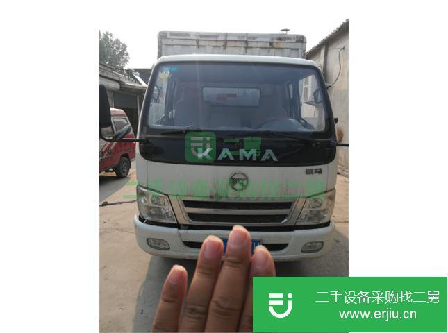 山東出售二手凱馬前二后四倉柵式貨車