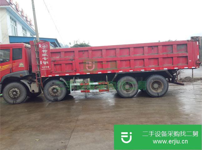 湖南出售二手一汽解放前四后八自卸車