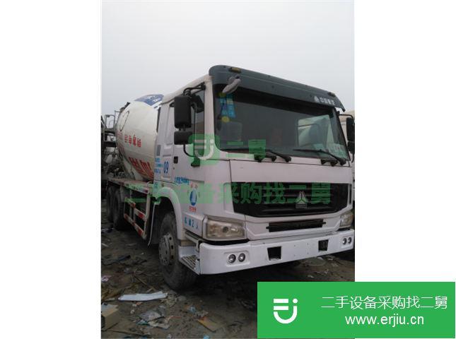 山東出售二手中國重汽混凝土攪拌車