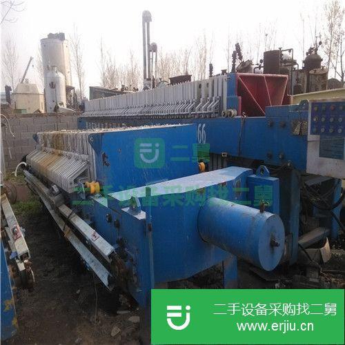 山東出售二手10-1000平方隔膜廂式板框污泥壓濾機(jī)