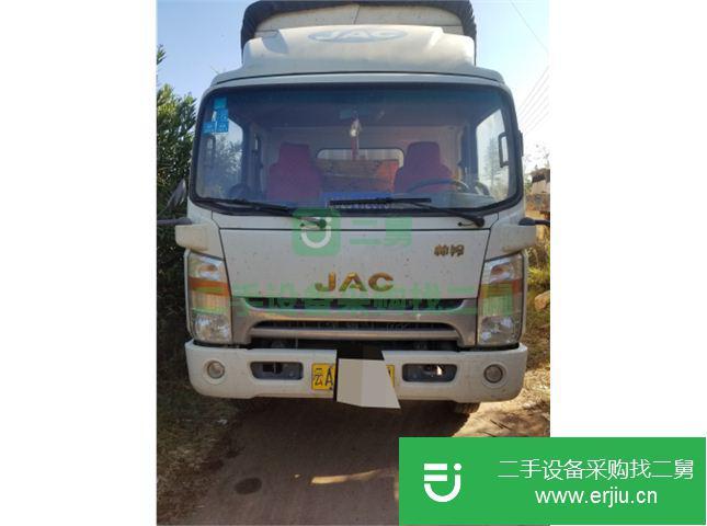 云南出售二手江淮帥鈴箱式貨車