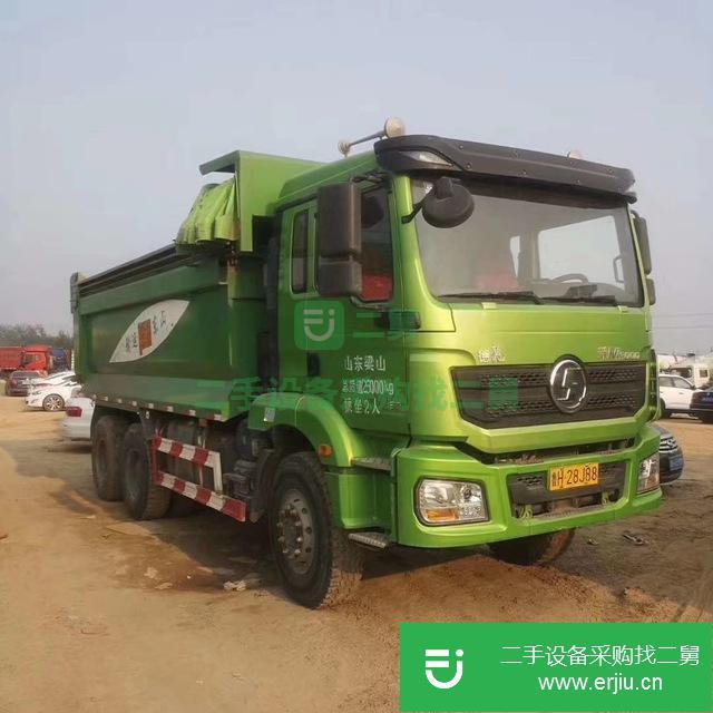 山東出售二手歐曼后八輪翻斗自卸車5.6-6米