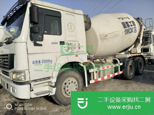 江蘇出售二手豪沃混凝土攪拌車