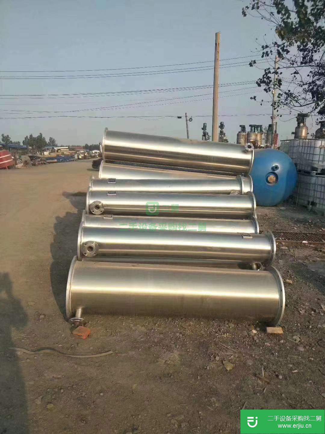 山東出售二手不銹鋼冷凝器