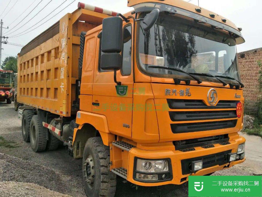 山西出售二手德龍F3000后八輪自卸車