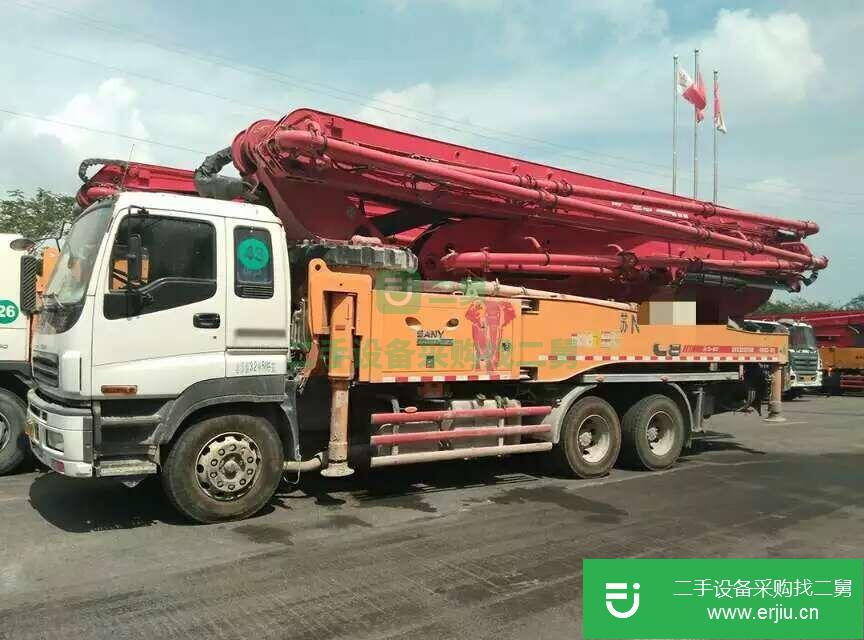 江蘇出售二手混凝土泵車