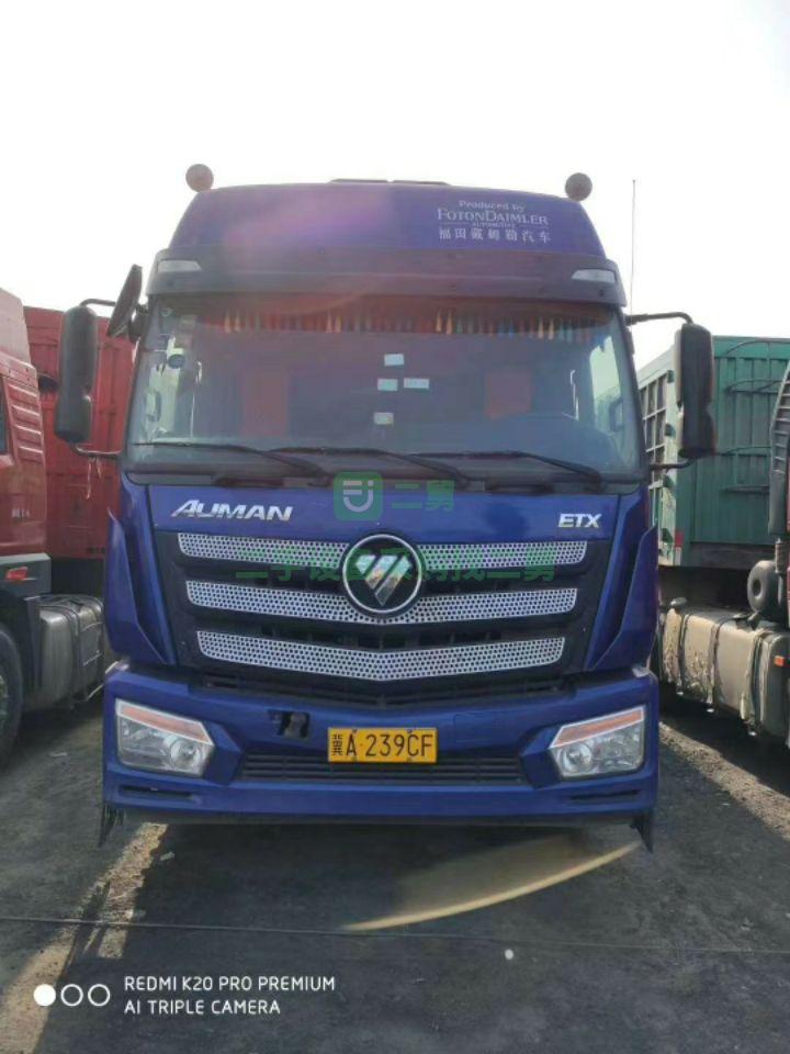 河北出售一年十個(gè)月，歐曼400雙驅(qū)，帶十一米掛車，車況極品，濰柴動(dòng)力牽引車