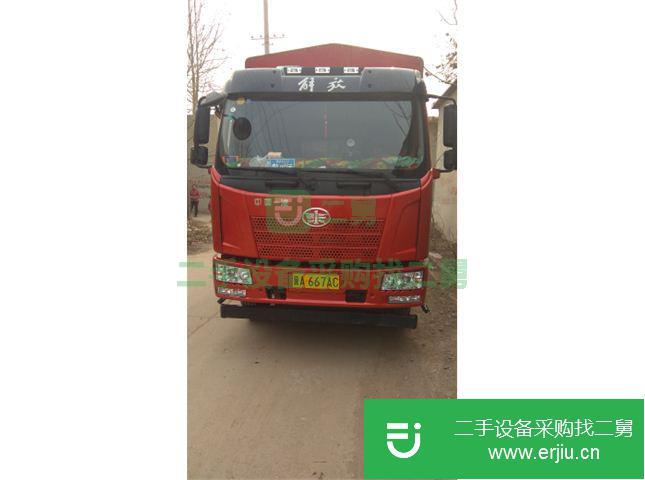 河北出售二手一汽解放前二后四倉欄貨車