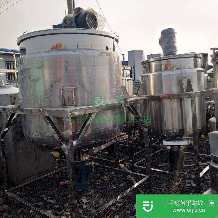 山東出售二手乳品不銹鋼乳化機