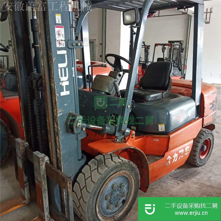 安徽出售二手合力柴油叉車