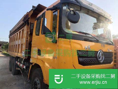 陜西出售二手陜汽德龍X3000后八輪自卸車